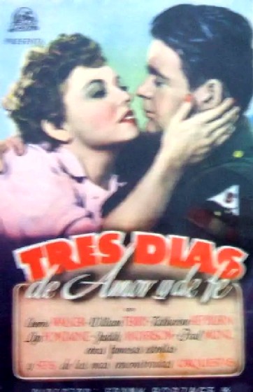 PROGRAMA DE CINE:TRES DIAS DE AMOR Y DE FE