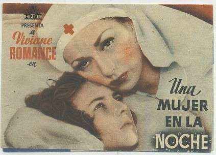 PROGRAMA DE CINE DOBLE: UNA MUJER EN LA NOCHE