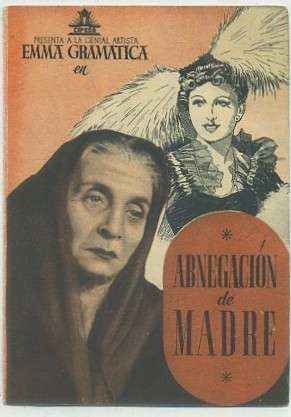 PROGRAMA DE CINE DOBLE: ABNEGACION DE MADRE