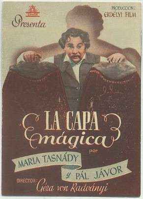 PROGRAMA DE CINE DOBLE: LA CAPA MAGICA