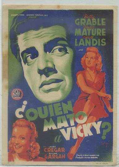 PROGRAMA DE CINE: ¿QUIEN MATO A VICKY?