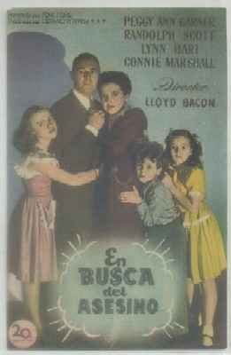 PROGRAMA DE CINE: EN BUSCA DEL ASESINO