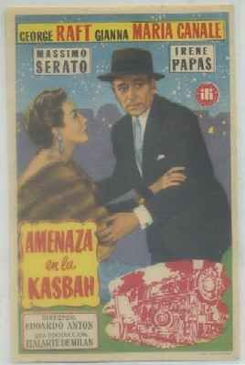 PROGRAMA DE CINE: AMENAZA EN LA KASBAH