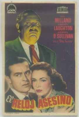 PROGRAMA DE CINE: EL RELOJ ASESINO