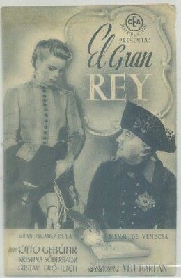 PROGRAMA DOBLE DE CINE: EL GRAN REY