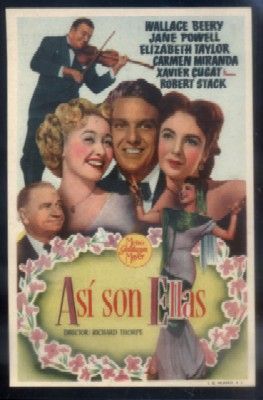 PROGRAMA DE CINE: ASI SON ELLAS.