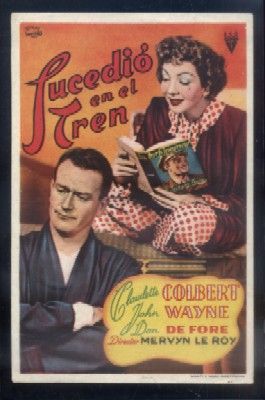 PROGRAMA DE CINE:  SUCEDIÓ EN EL TREN.