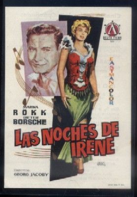 PROGRAMA DE CINE: LAS NOCHES DE IRENE.