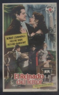 PROGRAMA DE CINE: EL REINADO DEL TERROR.