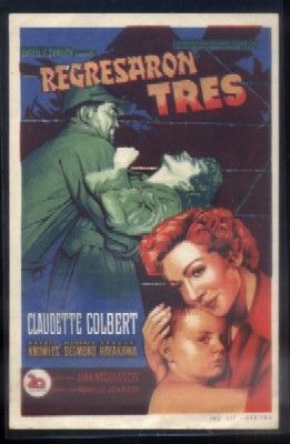 PROGRAMA DE CINE: REGRESARON TRES.