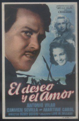 PROGRAMA DE CINE: EL DESEO Y EL AMOR.