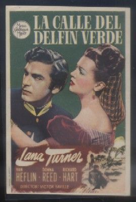 PROGRAMA DE CINE: LA CALLE DEL DELFIN VERDE.