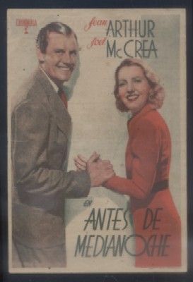 PROGRAMA DE CINE: ANTES DE MEDIANOCHE.