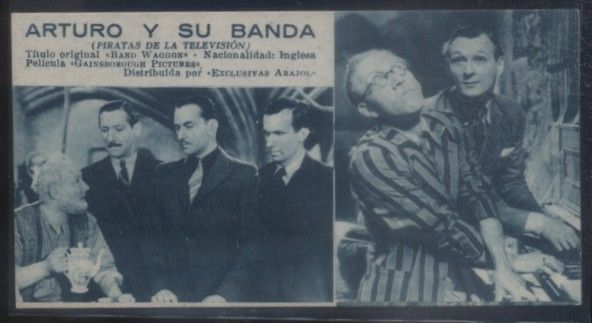 FICHA DE CINE: ARTURO Y SU BANDA. Nº 156.