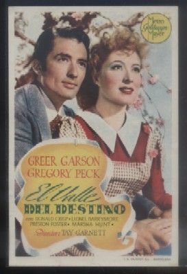 PROGRAMA DE CINE: EL VALLE DEL DESTINO.