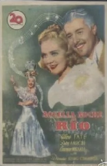 PROGRAMA DE CINE: AQUELLA NOCHE EN RIO.