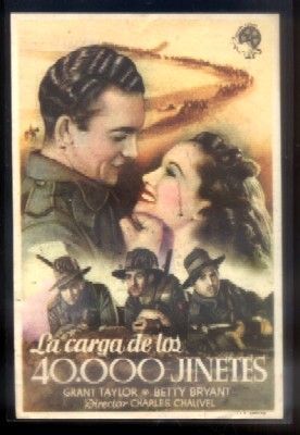PROGRAMA DE CINE: LA CARGA DE LOS CUARENTA MIL JINETES.
