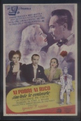 PROGRAMA DE CINE: NI POBRE NI RICO, SINO TODO LO CONTRARIO. LA CODORNIZ EN CINTA.