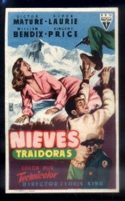 PROGRAMA DE CINE: NIEVES TRAIDORAS.