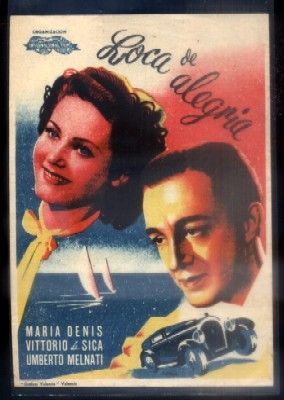 PROGRAMA DE CINE: LOCA DE ALEGRIA.