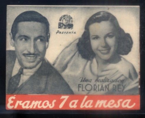 PROGRAMA DOBLE DE CINE: ERAMOS SIETE A LA MESA.