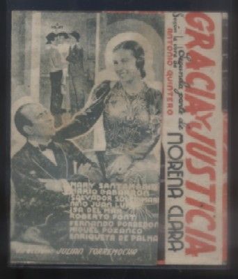 PROGRAMA DOBLE DE CINE: GRACIA Y JUSTICIA.