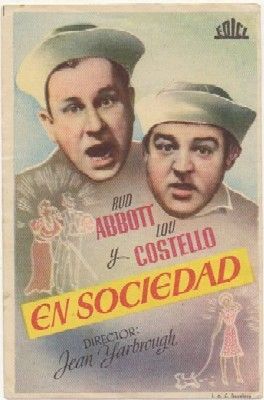 PROGRAMA DE CINE: EN SOCIEDAD