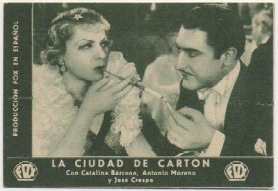PROGRAMA TARJETA DE CINE: LA CIUDAD DE CARTON
