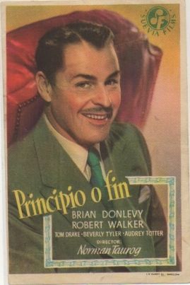 PROGRAMA DE CINE: PRINCIPIO O FIN