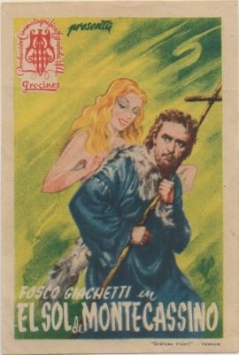 PROGRAMA DE CINE: EL SOL DE MONTECASSINO