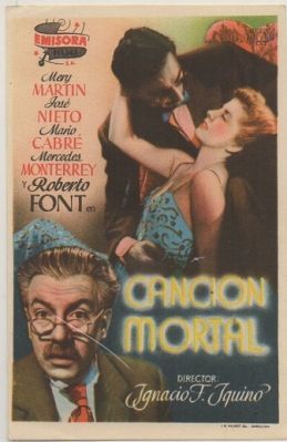 PROGRAMA DE CINE: CANCION MORTAL