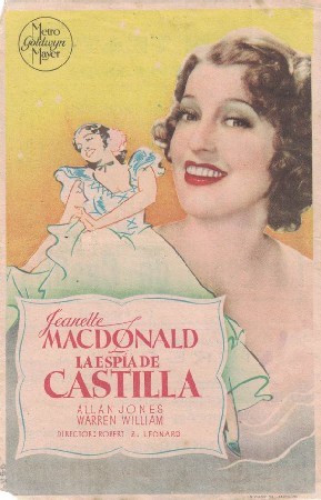 PROGRAMA DE CINE. LA ESPÍA DE CASTILLA