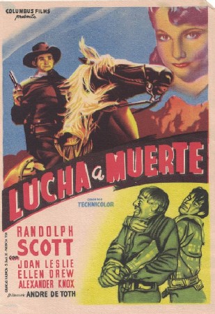 PROGRAMA DE CINE. LUCHA A MUERTE