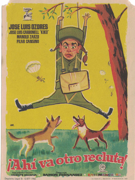 PROGRAMA DE CINE. AHÍ VA OTRO RECLUTA