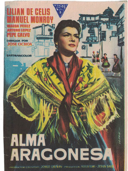 PROGRAMA DE CINE. ALMA ARAGONESA
