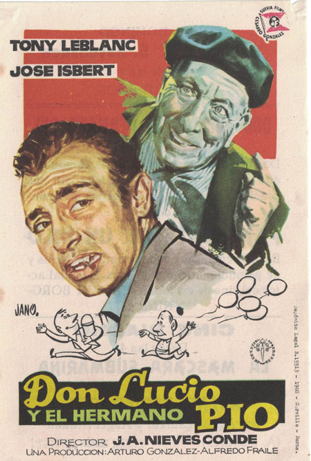 PROGRAMA DE CINE. DON LUCIO Y EL HERMANO PIO