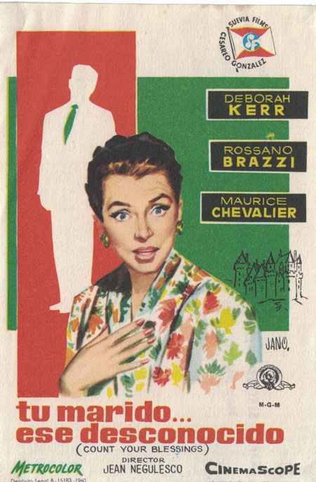 PROGRAMA DE CINE. TU MARIDO… ESE DESCONOCIDO