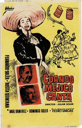 PROGRAMA DE CINE. CUANDO MEJICO CANTA