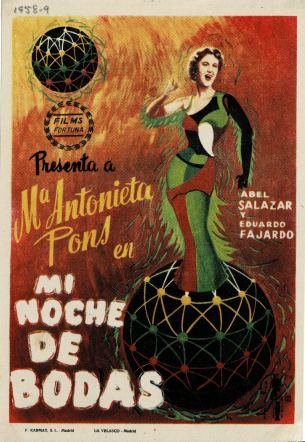 PROGRAMA DE CINE. MI NOCHE DE BODAS