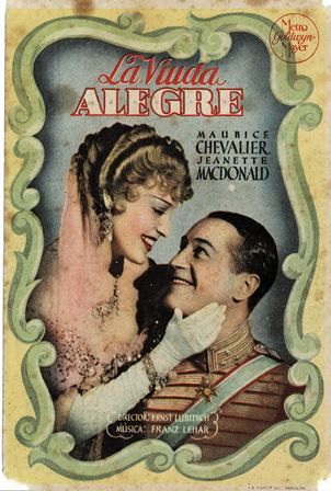 PROGRAMA DE CINE. LA VIUDA ALEGRE