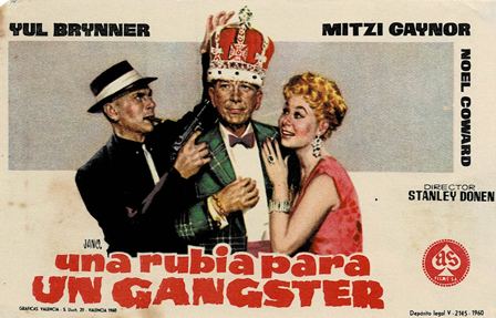 PROGRAMA DE CINE: UNA RUBIA PARA UN GANSTER