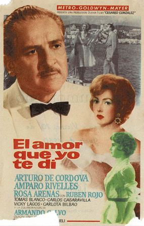 PROGRAMA DE CINE: EL AMOR QUE YO TE DÍ