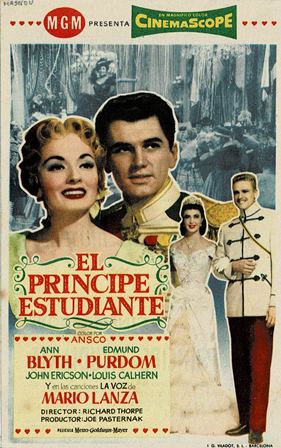 PROGRAMA DE CINE: EL PRINCIPE ESTUDIANTE