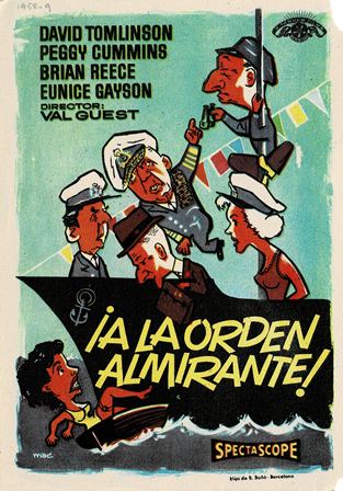 PROGRAMA DE CINE: ¡A LA ORDEN ALMIRANTE!