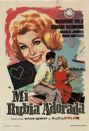 PROGRAMA DE CINE: MI RUBIA ADORADA