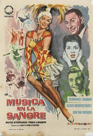 PROGRAMA DE CINE: MÚSICA EN LA SANGRE