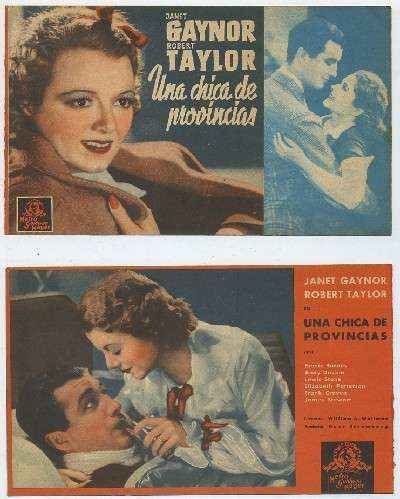 PROGRAMA DE CINE:UNA CHICA DE PROVINCIAS