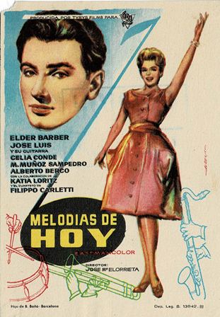 PROGRAMA DE CINE: MELODÍAS DE HOY
