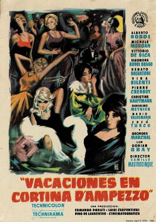 PROGRAMA DE CINE: VACACIONES EN CORTINA D´AMPEZZO