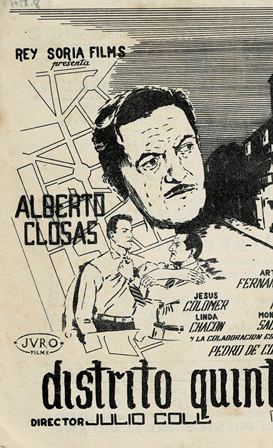 PROGRAMA DE CINE: DISTRITO QUINTO